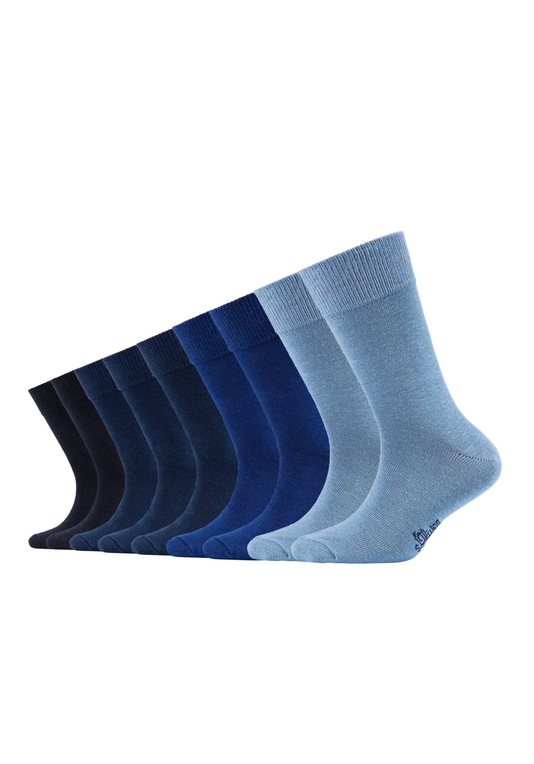 s.Oliver 9er kaufen Socken Kinder Pack bei Essentials blue