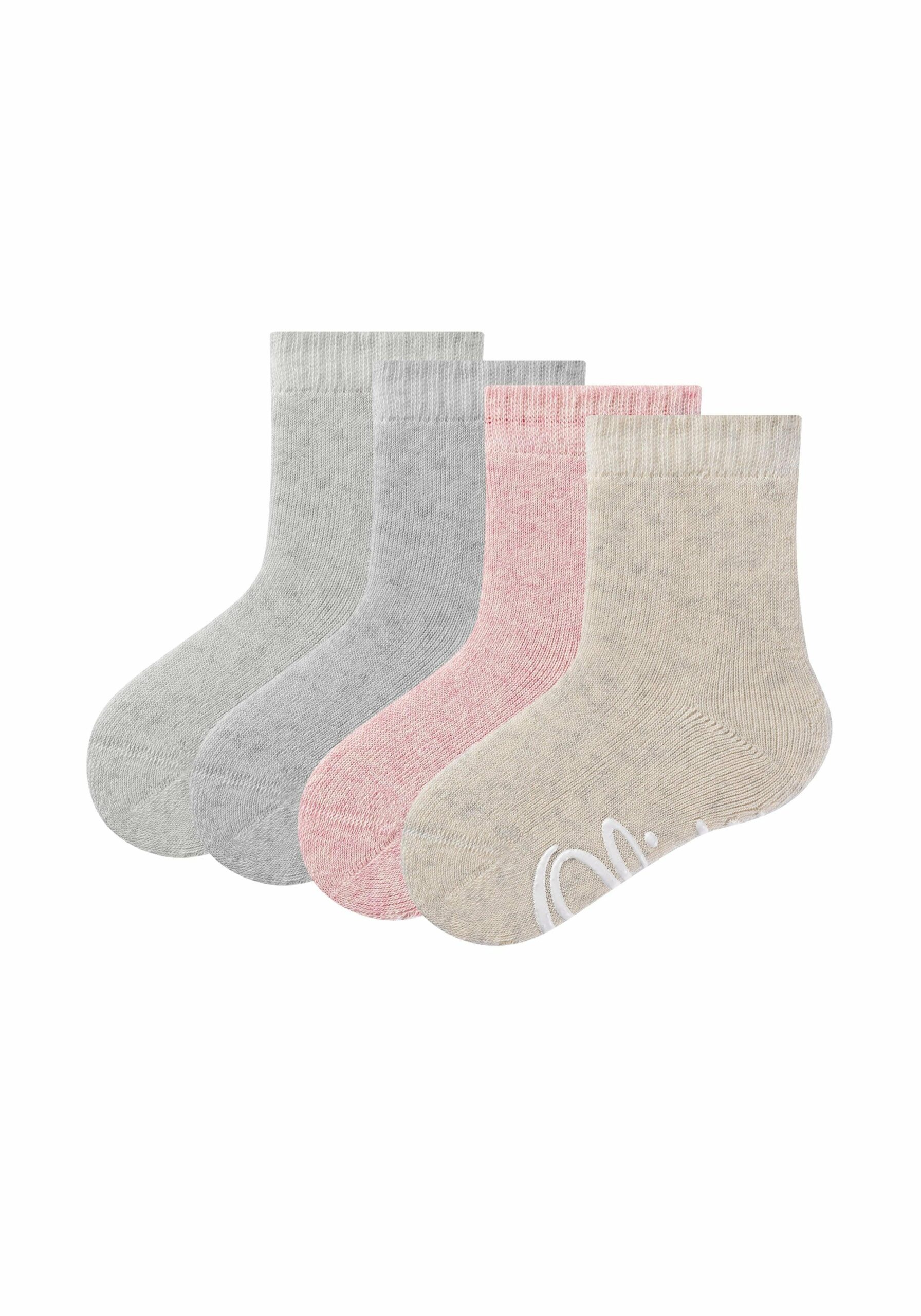 s.Oliver Kinder ABS-Socken Bio-Baumwolle rosé kaufen Pack Originals 4er bei melange